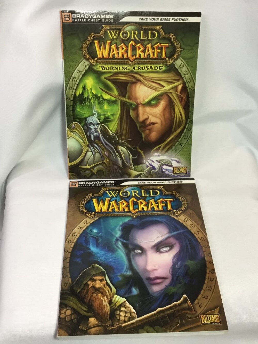 World Of Warcraft Bradygames Guide Books Lot Of 2: Burning Crusade and 1ST VG